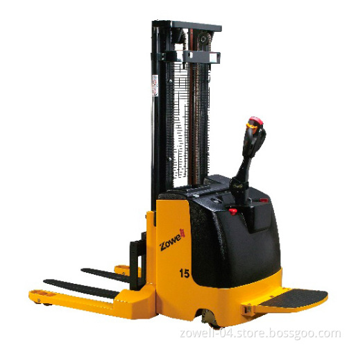 CE Electric Straddle Stacker with Lifting Height 5.5m